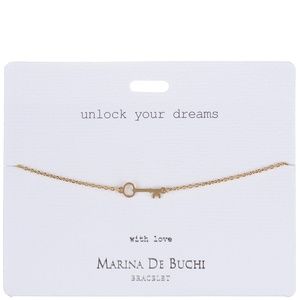 Unlock Your Dreams Luxe Gold Plated Bracelet